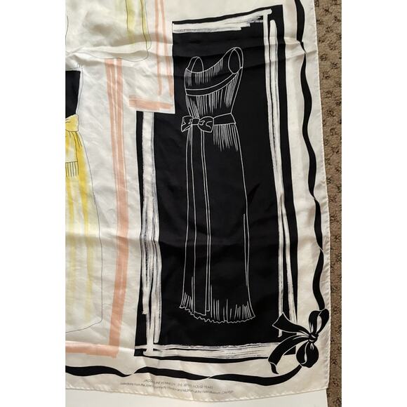 Jacqueline Kennedy Gowns Silk Scarf Echo Large Ltd Ed The White House Years - Picture 3 of 14